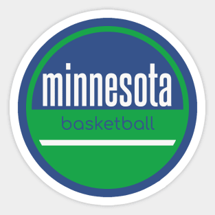 minnesota timberwolves basketball Sticker